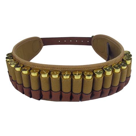 Tourbon Hunting Gun Accessories Shotgun Cartridge Ammo Belt Holds 25 ...