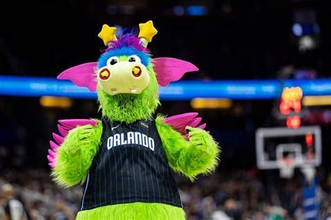 Who is the Orlando Magic's mascot, Stuff the Magic Dragon?