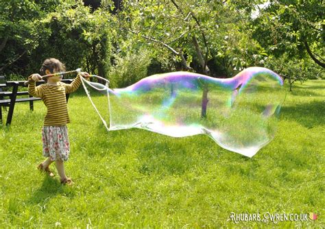 Best Ever Giant Bubble Mix Recipe - Rhubarb and Wren | Giant bubble ...