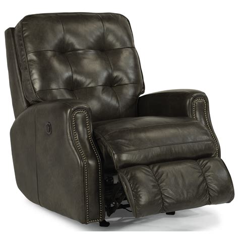 Flexsteel Devon 3881-51M Button Tufted Power Rocker Recliner with ...