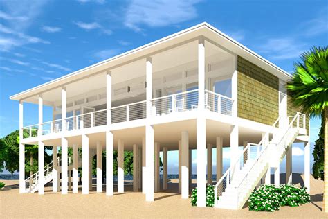 Beach House Floor Plans On Stilts - floorplans.click