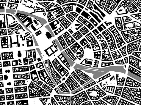 Figure-ground Plans – The City in Black and White | Projects / Nöfer ...