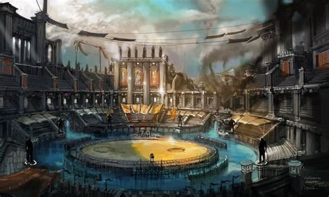 arena gladiator - Google'da Ara | Fantasy concept art, Fantasy city ...