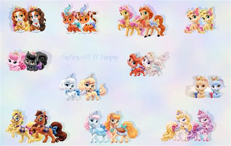 Palace Pets recolored - Childhood Animated Movie Heroines Photo ...