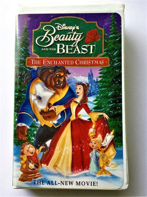 Disney's BEAUTY AND THE BEAST--The Enchanted Christmas VHS 1991 - VHS Tapes