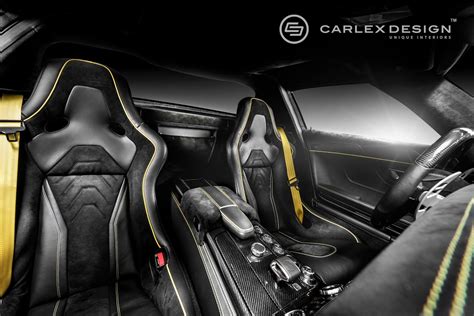 SLS AMG Black Series Interior Gets Drenched in Alcantara by Carlex ...