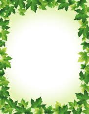 Green Leaf Border Design Stock Photos - FreeImages.com