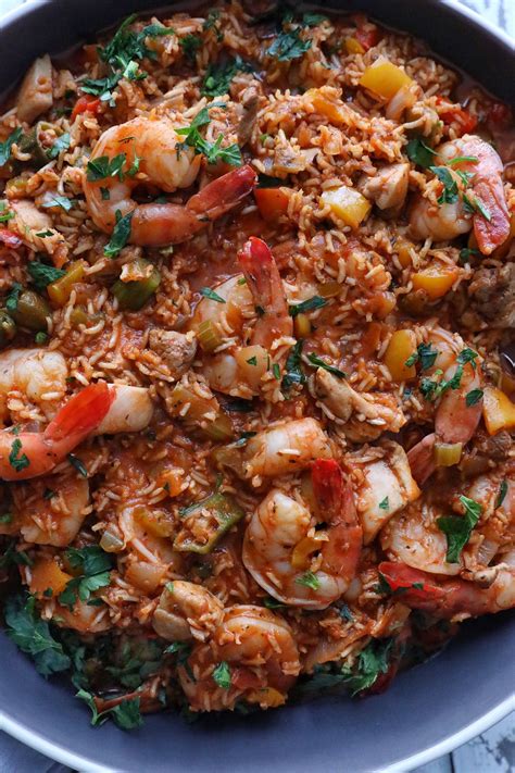 Brown Rice Chicken & Shrimp Jambalaya – SIMPLY BEAUTIFUL EATING