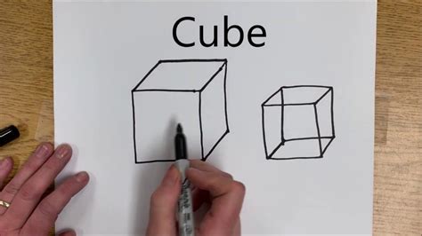 How to Draw 3D Shapes - YouTube