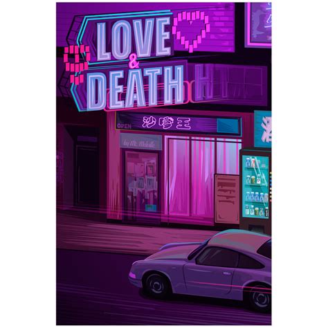 Love & Death Poster – Vapor95