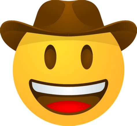 "Cowboy hat face emoji" Emoji - Download for free – Iconduck