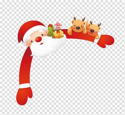 santa peeking clipart 10 free Cliparts | Download images on Clipground 2024