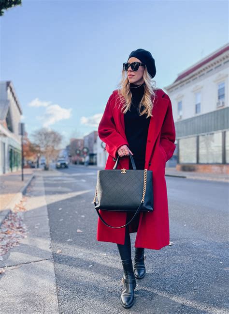 5 Ways to Wear a Red Coat for the Holidays - Meagan's Moda