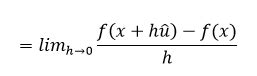 Directional Derivative-Definition, Formula, Gradient