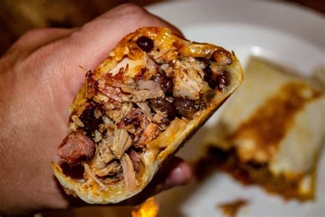 Cheesy Pulled Pork Burritos • Smoked Meat Sunday