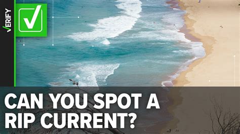 How to spot a rip current at the beach | verifythis.com