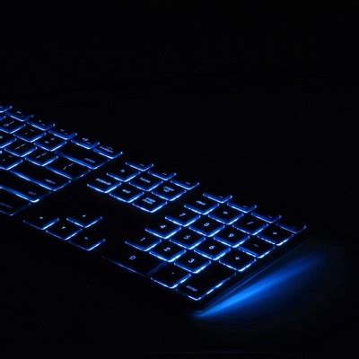 Matias Announces RGB-Backlit Version of Wired Aluminum Keyboard for Mac