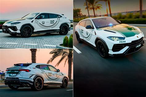 Dubai Police Acquires Lamborghini Urus Performante - TechEBlog