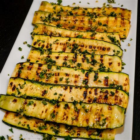 Italian Style Grilled Zucchini - Recipe from Tuscany