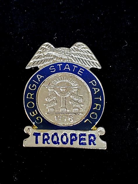 Georgia State Patrol Trooper Gode - COLLECTORS-BADGES.COM