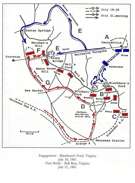 American Civil War Campaign Area and Battle Maps