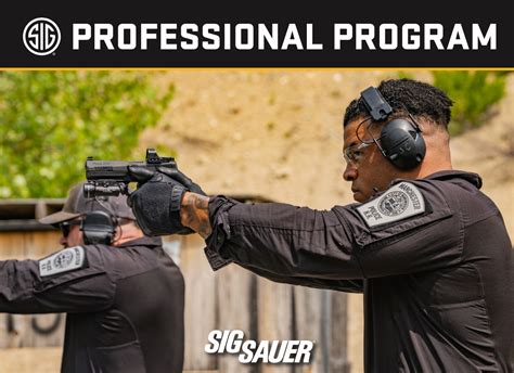 SIG Professional Program | SIG SAUER