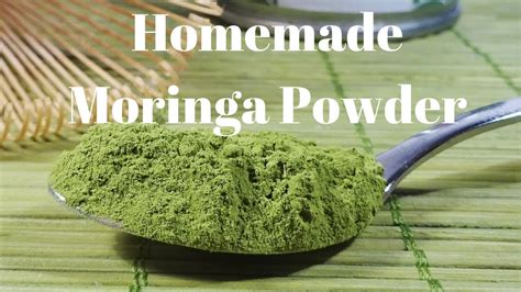 How To Make Moringa Powder At Home For Less Than A Dime - YouTube