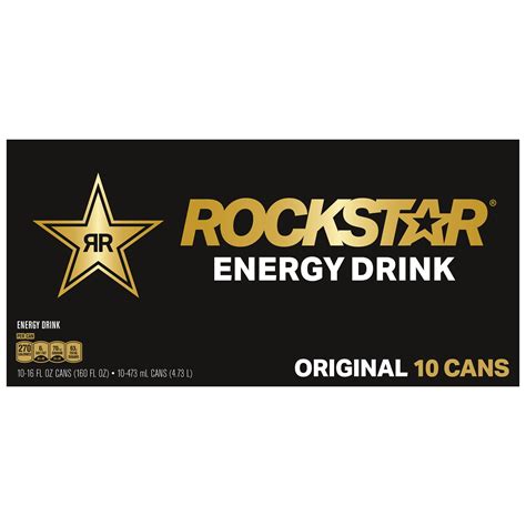 Rockstar, Original, Energy Drink - SmartLabel™