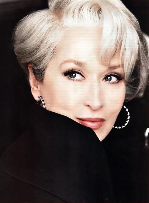 Meryl Streep as Miranda Priestly; 2006 The Devil Wears Prada; Meryl ...