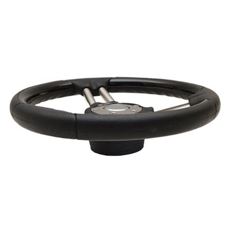 Ranger Boat 1972596 Black 13 3/4 Vinyl Stainless Steel Marine Steering ...