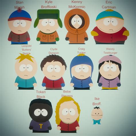 Blend Swap | South Park Characters Pack