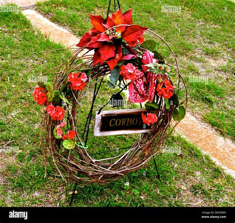 Billy The Kid Cowboy grave marker Stock Photo - Alamy