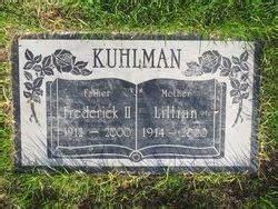 Frederick Karl Kuhlman II (1912-2000) – Find a Grave-äreminne