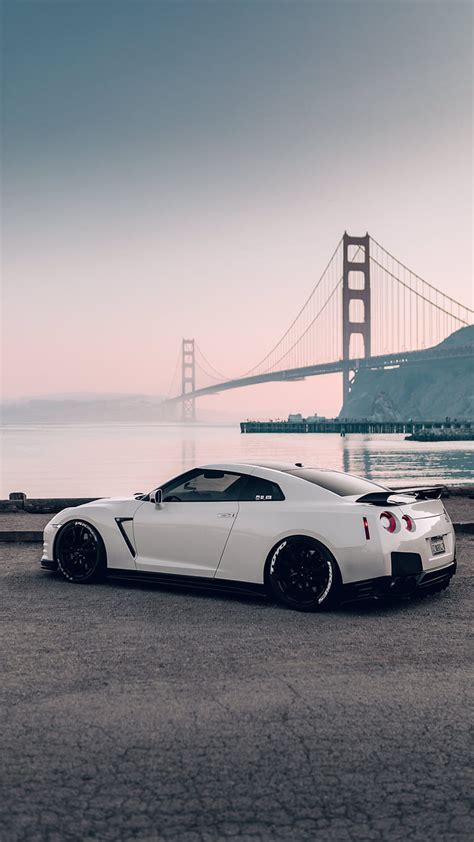 1080P free download | Nissan GTR, nissan, gtr, white, car, supercar ...