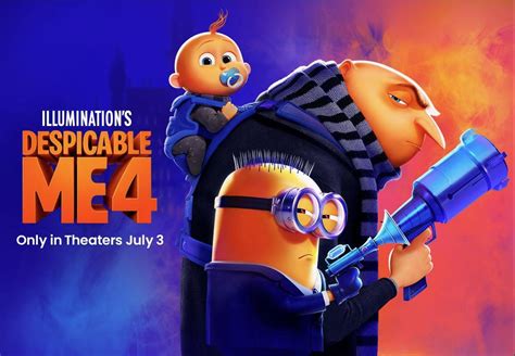 Despicable Me 4 2024 Where To Watch - Ines Paulita