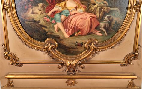 Pair Italian Rococo paintings | www.ClaudiaCollections.com