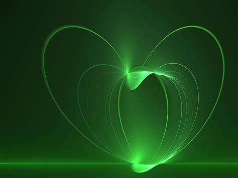 The Green Heart Digital Art by Gabiw Art | Fine Art America