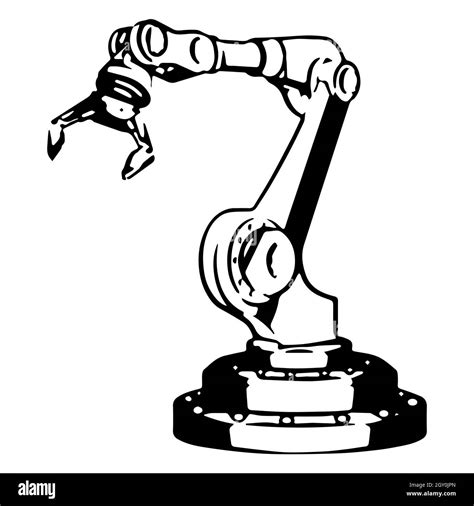 Robot gripper Black and White Stock Photos & Images - Alamy