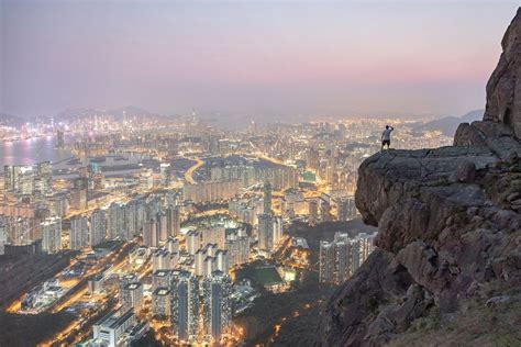 Suicide Cliff at Kowloon Peak, Hong Kong