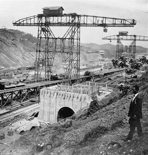 Incredible pictures that show the construction of the Panama Canal in ...