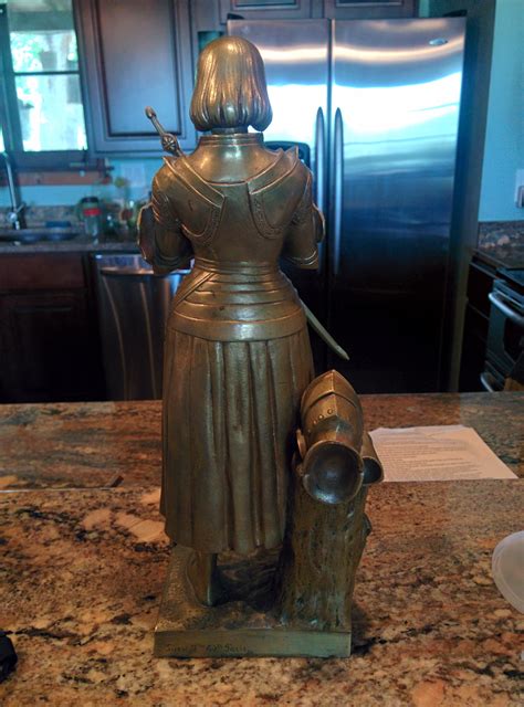 Antique Maid of Orleans Bronze Statue antique appraisal | InstAppraisal