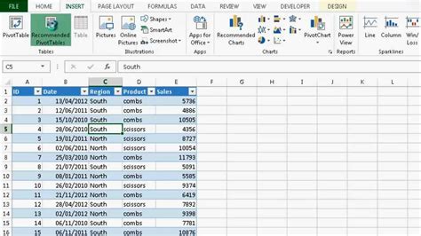 Excel pivot chart combinging tables - sharingkaser