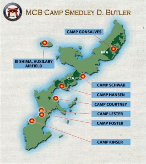 Military Bases In Japan Map