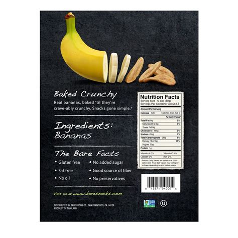 simply banana chips – Bare Snacks