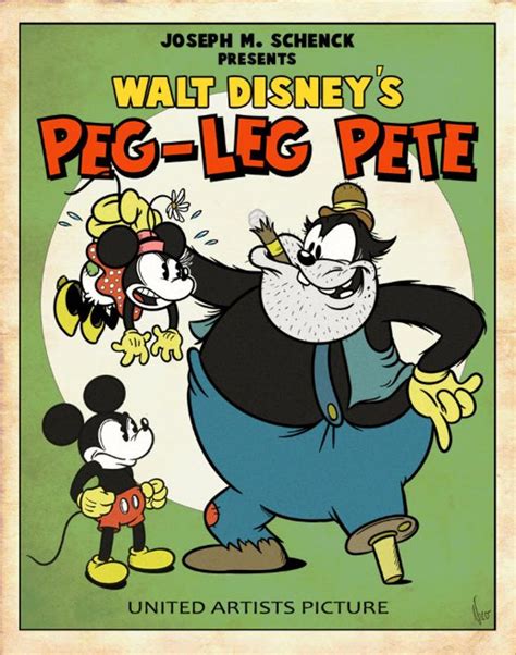 Walt Disney's Peg-Leg Pete | Titelbilder, Filmposter, Bücher