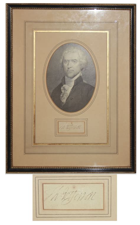 Lot Detail - Thomas Jefferson Signature