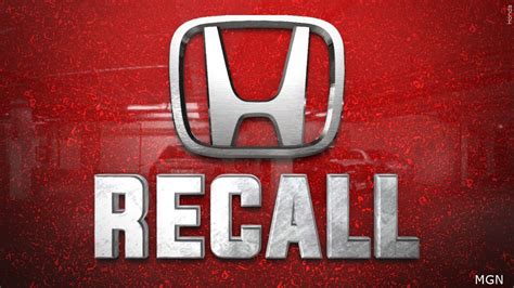 Honda recalls nearly 250K vehicles because bearing can fail and cause ...