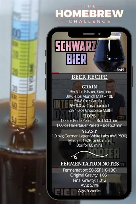 How to Brew Schwarzbier [Full Recipe] Homebrew Academy