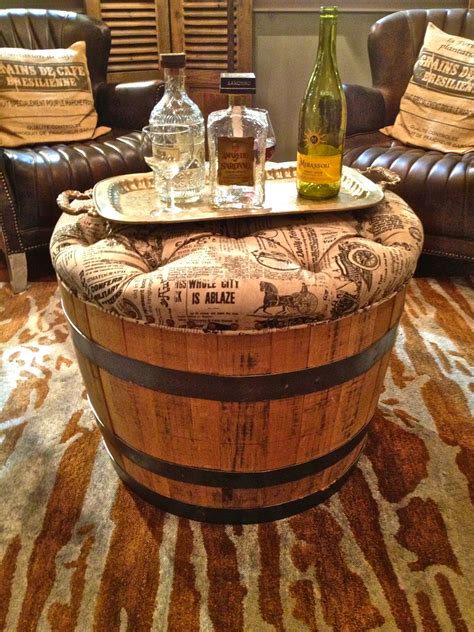 Make Wine Barrel Furniture - Image to u