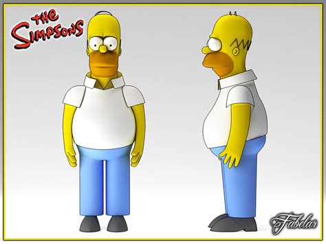 Modello 3D Homer Simpson - TurboSquid 710753